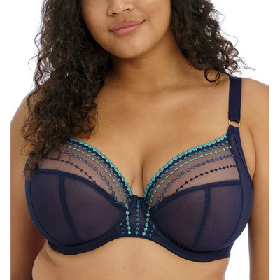 NEW! $72 ELOMI EL8900 MATILDA PLUNGE UNDERWIRE BRA SIREN SONG SZ 36L U.S.
