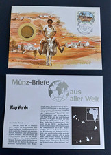 Numisbriefe Kap Verde M&uuml;nzbrief &bdquo;M&uuml;nz-Briefe aus aller Welt&ldquo; mit M&uuml;nze