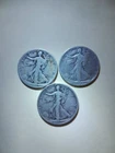 1923S,1927S, 1933-S 50C Walking Liberty Half Dollar