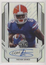 2021 Leaf Metal Draft Portrait Auto 10/99 Trevon Grimes #PA-TG1 Auto 0o4t