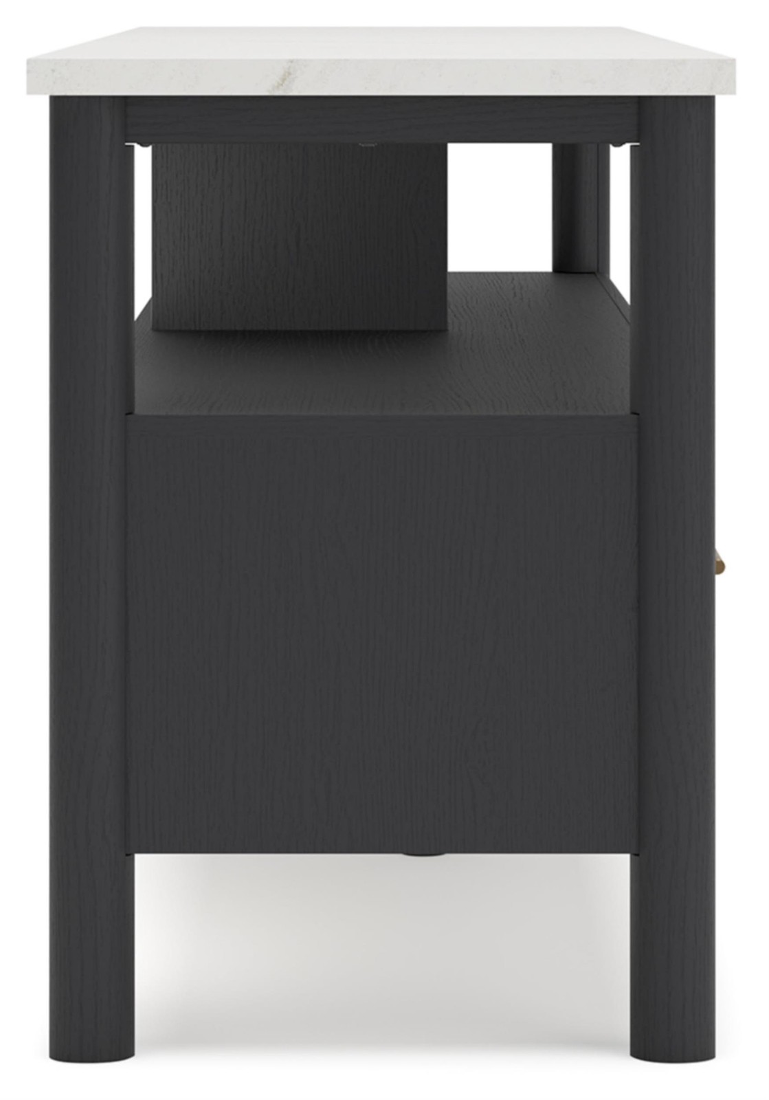 Signature Design by Ashley Cadmori Black & White 72" TV Stand for TVs up to 82"