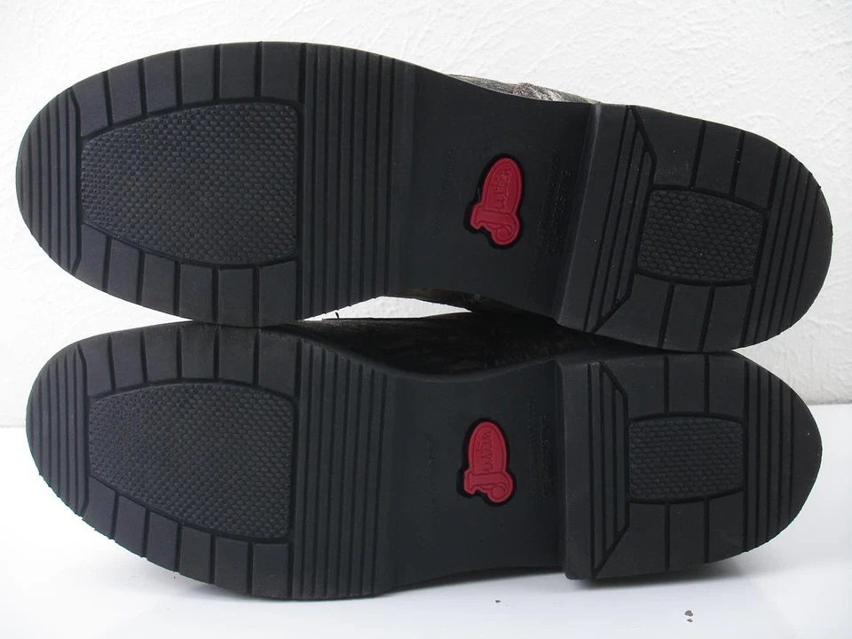 Men's 12 D M Justin Hunting Boots 608 Lace-Up Mossy Oak Camo Gore-Tex Waterproof - Image 4 of 4