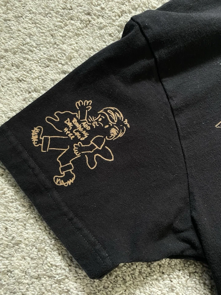 Camiseta De Colección Ice Cream BBC Para Hombres Estampado Completo Arte a Lados Dbl Talla M RARA Pharrell Foto 3 de 4