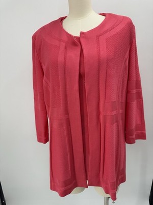EXCLUSIVLEY  MISOOK  Jacket & Shell  PINK SIZE 2X (JA100THRIFTY