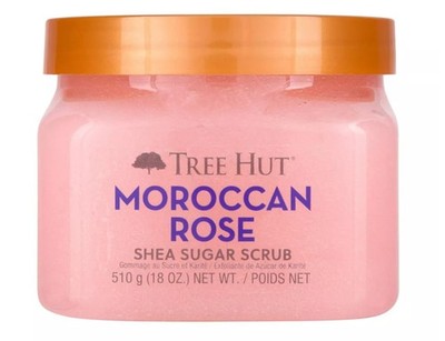 Tree Hut Shea Sugar Scrub Exfoliating, Hydrating & Moisturizing Sugar Scrub 18oZ