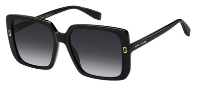 Marc Jacobs Sonnenbrille MJ 1121/S 807/9O Schwarz Grau Damen 