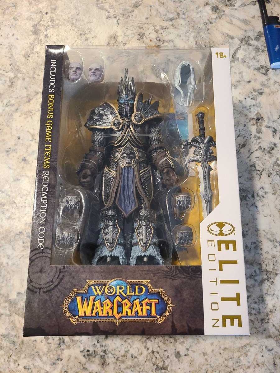 McFarlane Elite Edition Lich King Figure World of Warcraft WoW