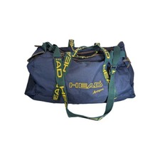 Vintage HEAD Antigua Duffel Bag Large Holdall Carryall Sports Gym Travel Canvas 