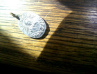 VINTAGE-BK STERLING SILVER --SACRED HEART OF JESUS --MEDAL — photo 3
