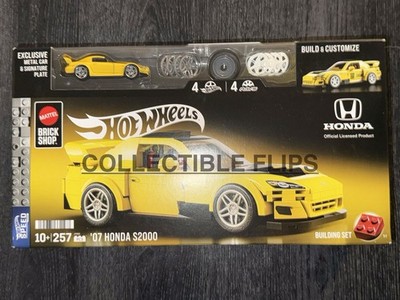 Mattel Brick Shop Hot Wheels Speed Series Custom '07 Honda S2000