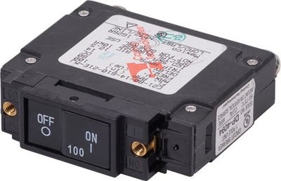 Blue Sea 7446 100A 100-Amp Flat Rocker DC UL489 Circuit Breaker C-Series 7549
