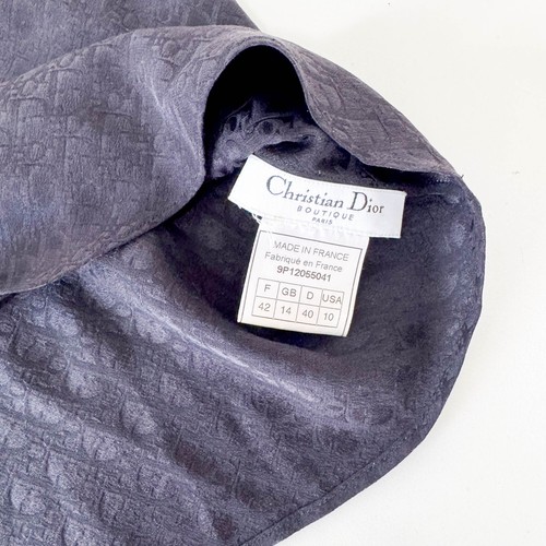 DIOR Black Trotter Silk Camisole - Picture 6 of 6