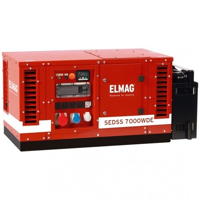ELMAG Stromerzeuger SEDSS 7000WDE-AVR-DSE3110 mit HATZ-Motor 1B40