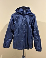 Boys Lands' End Fleece Lined Rain Jacket, XL