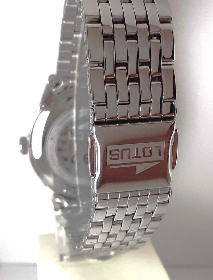 Orologio Uomo Classico Lotus 19056/2 In Acciaio Con Quadrante Grigio - Immagine 3 di 4