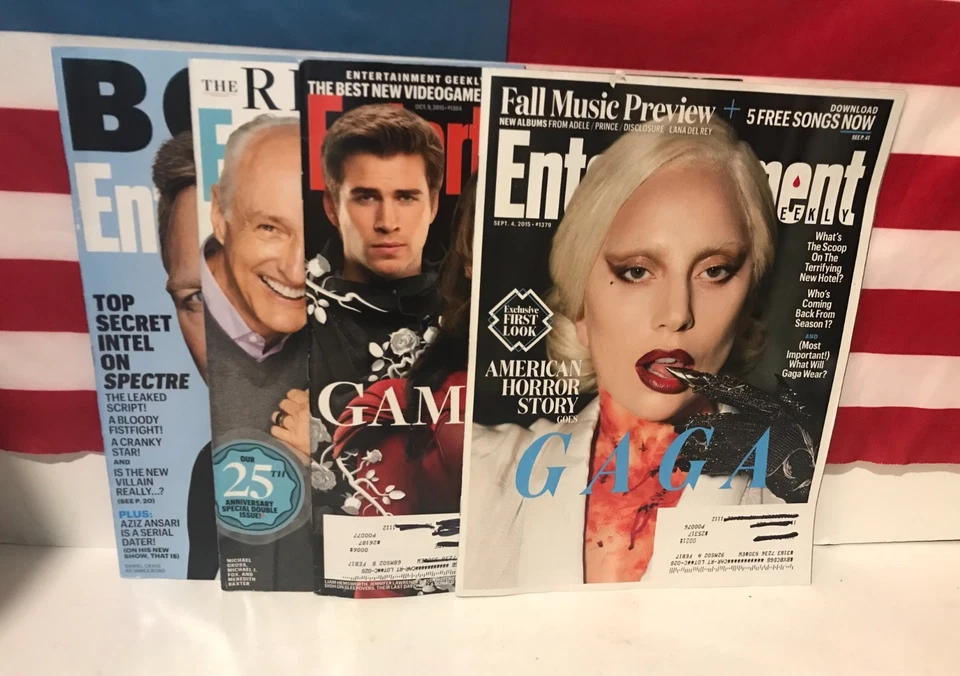 Mixed Lot of (6) 2015 Entertainment Weekly Magazines - Image 2 of 4