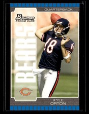 2005 Bowman #123 Kyle Orton Rookie Card Chicago Bears. rookie card picture