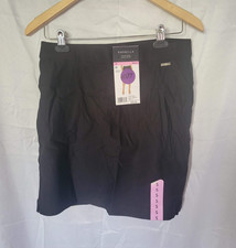 NWT Rafaella Women s Black Comfort Stretch Skort Pull-On Athletic Skirt Size S