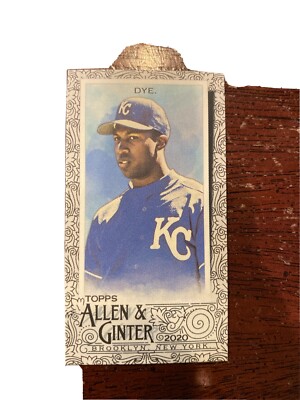 2020 Topps Allen & Ginter Black Border Mini Jermaine Dye