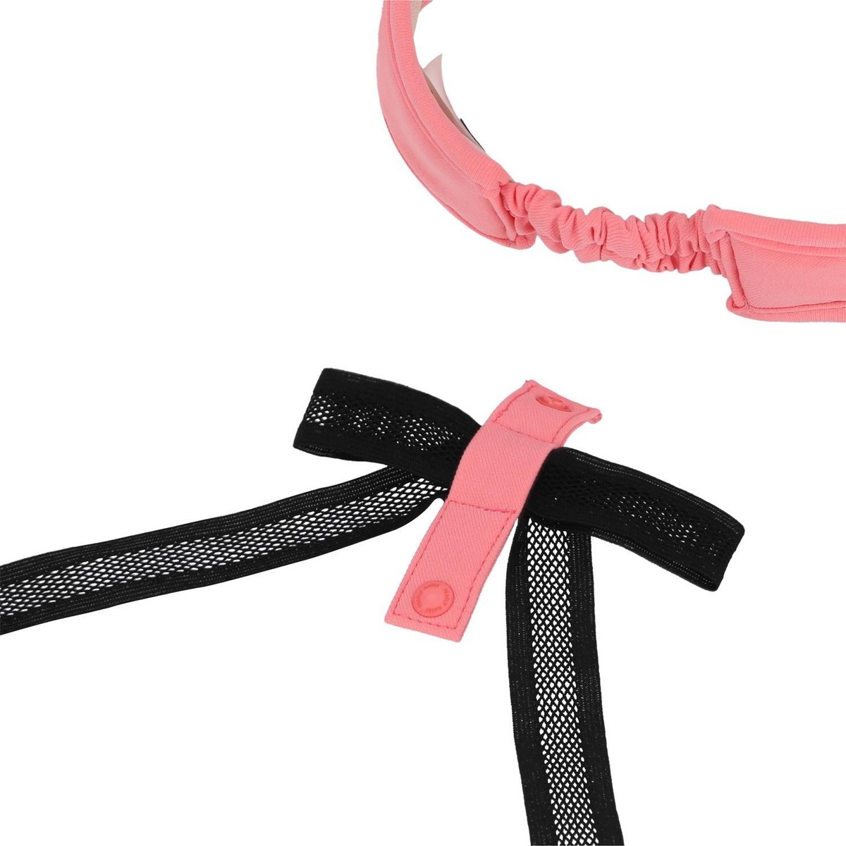 【PEARLY GATES】W Cubic Smile Ribbon Detachable Sun Visor Genuine PEARLY GATES GOLF Womens Smile Strap Ribbon Sun
