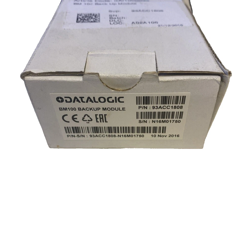 Datalogic BM100 Backup Module 93ACC1808 for CBX OVP New - Image 2 of 3