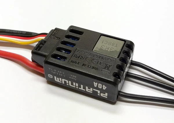 HOBBYWING Platinum V4 40A RC Model Brushless Motor ESC Speed Controller SL111 - Image 2 of 2