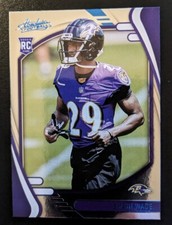 2021 Panini Absolute Football Shaun Wade Blue Foil Parallel Rookie #145 Ravens