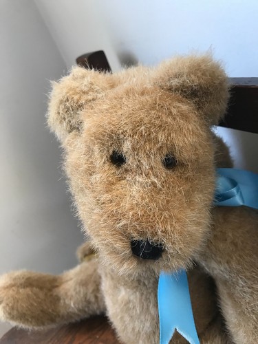 17" Vintage Jointed Teddy Bear The Boyds Collection ltd 1990 -94 Blue Ribbon USA - Picture 7 of 11