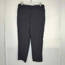 Alfred Dunner women's grey pull on stretchy pants size 8 