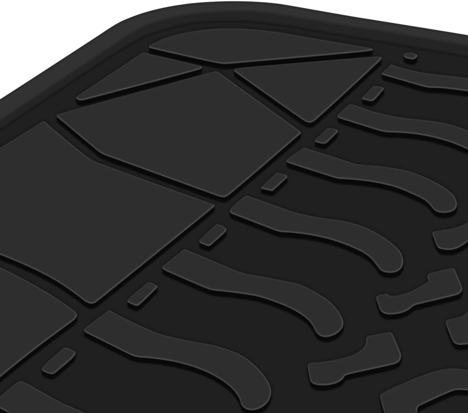 San Auto Car Floor Mat for Jeep Wrangler Sahara Rubicon JK 4 Door 2014