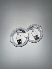 2 pack Apple 3ft. (1m) Lightning to USB-A Cable For iPhone 5 6 7 8 11 12 MAX