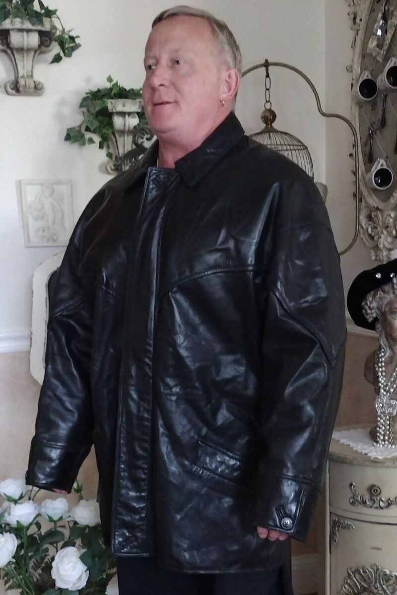 Pelle Pelle Marc Buchanan Men's Black Leather Car Jacket Pelle Pelle Marc Buchanan Men's Black Leather Car Jacket