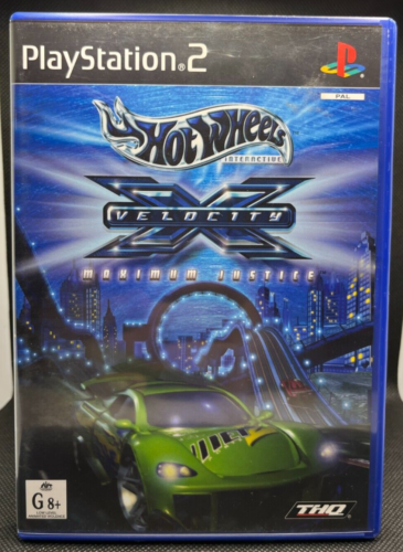 Hot Wheels Velocity X for Playstation 2 - VGC & COMPLETE! - Afbeelding 1 van 3