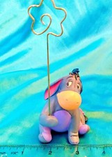 Disney Winnie the Pooh EEYORE Photo Holder for 1 Clip Photo