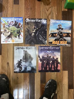 FIVE 2015 GAME INFORMER 263-267 | eBay