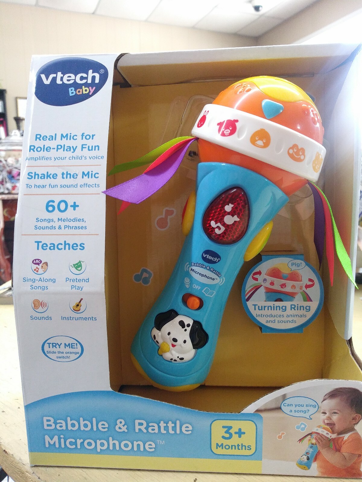 Vtech Baby Babble And Rattle Microphone 2025