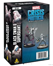 Marvel Crisis Protocol Black Swan and Super Giant NEW in BOX Expansion Order
