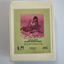 Crystal Gayle We Must Believe In Magic 8-Track Tape 