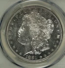 1881-S Morgan $ PCGS MS63. DMPL. Scarce Deep Mirror Proof Like.