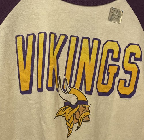 NFL MINNESOTA VIKINGS Henley Shirt - Picture 2 of 2