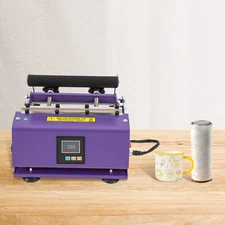 30Oz Cup Tumbler Heat Press Machine Mug Straight Sublimation Transfer Presser US