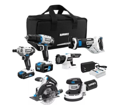 HART HPCK512B 20 V Power tool set