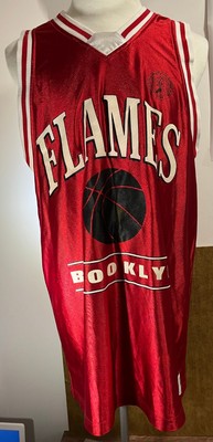 Basketball Trikot Brooklyn Flames Selten Eastbay Vintage L