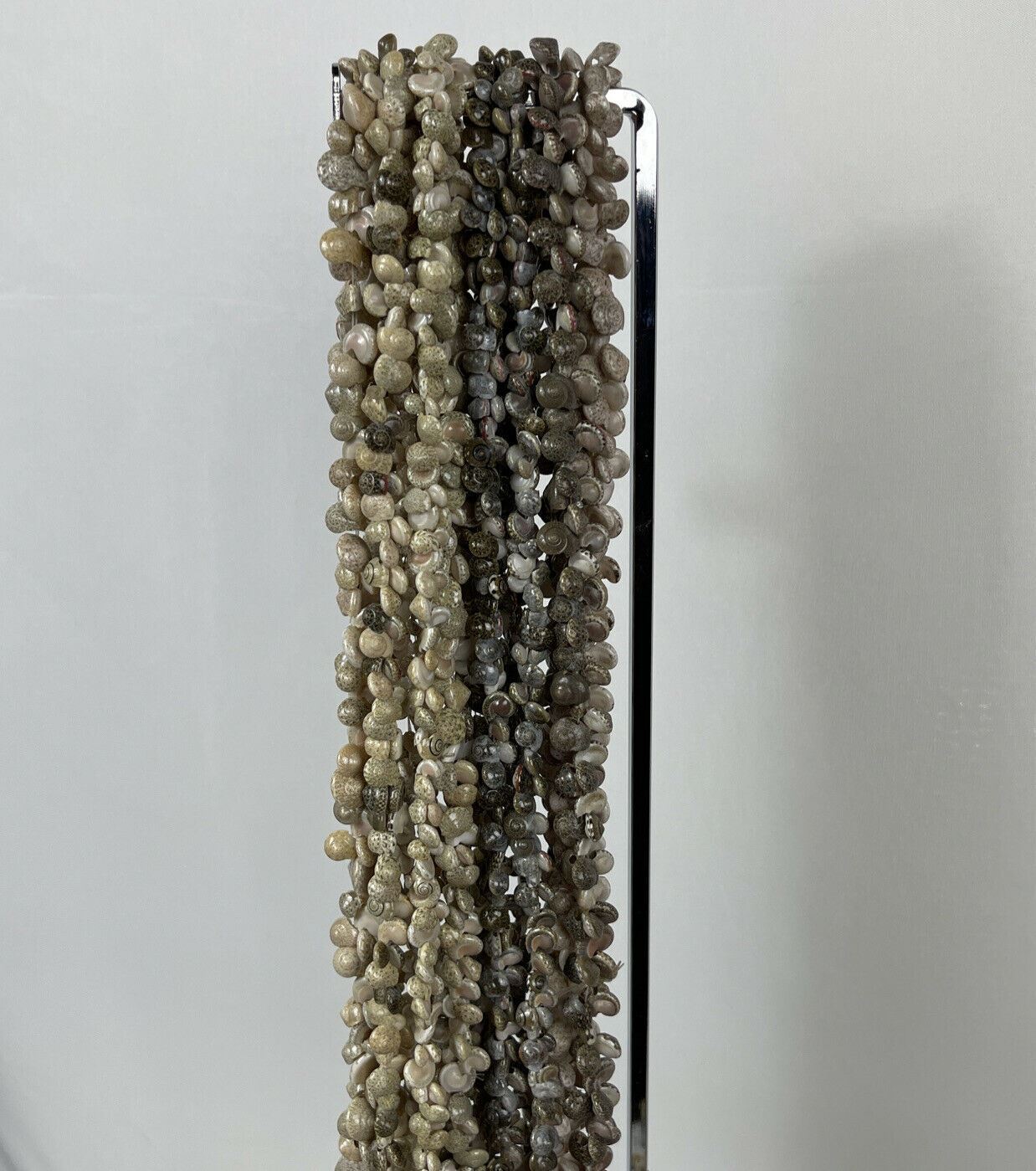 Shell Necklace Mini Shells Extra Long Nautical Oc… - image 5