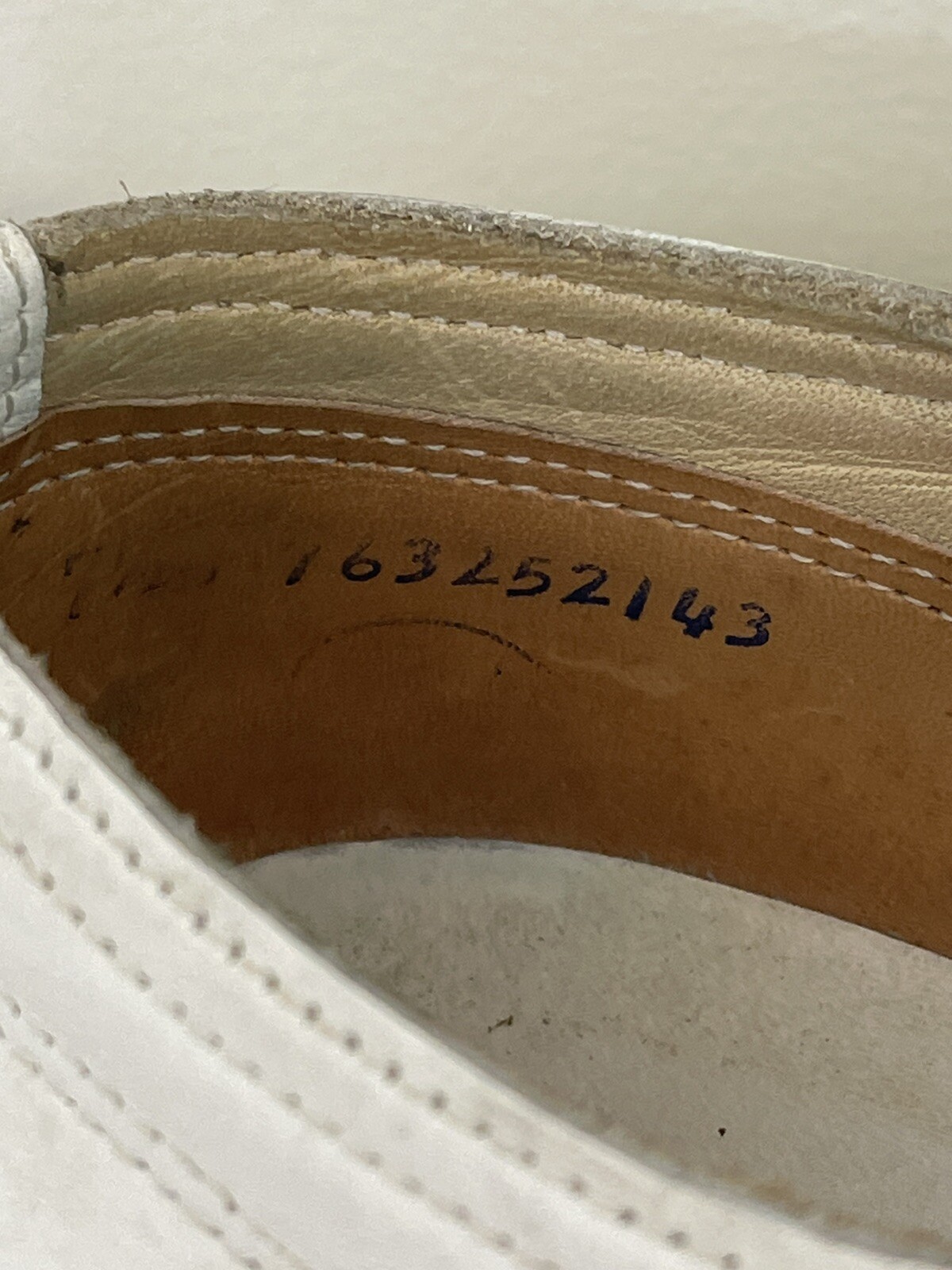 Vintage Linds Classic White Women’s Left Handed? Bowling Shoes Size 7.5