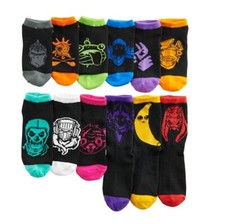 Boys Fortnite 12 Days of Socks. Size 6-8 1/2. Brand New. Includes 12 socks