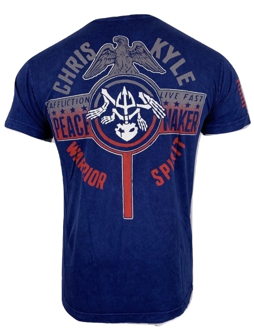 AFFLICTION Men's T-Shirt CK CROSSED TEE Black Label Biker
Opens in a new window or tab