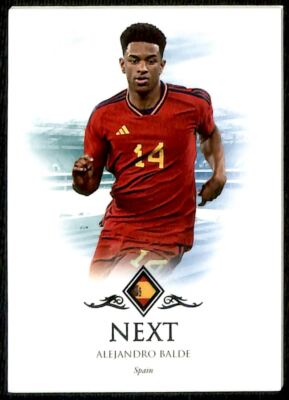 2023 Futera Unique World Football Alejandro Balde #92 CDW