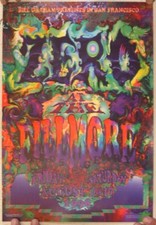 Zero Poster Fillmore San Francisco August 16-17 1996 Steve Kimock