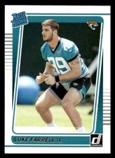 2021 Donruss #307 Luke Farrell Rookie Jacksonville Jaguars